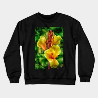 Canna Lily Crewneck Sweatshirt